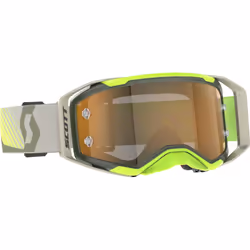 Scott Prospect 2.0 AMP Chrome Occhiali da motocross, verde-giallo per uomo