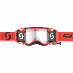 Scott Prospect 2.0 WFS Occhiali da motocross, nero-rosso per uomo - Vista aggiuntiva 3
