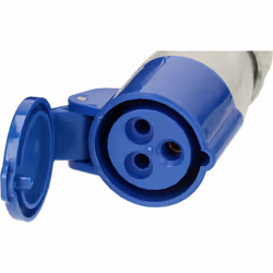 Max Hauri AG 163894 prolunghe e multiple 1,5 m 1 presa(e) AC Interno/esterno Nero, Blu