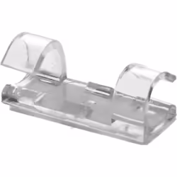 Max Hauri AG Cable Home 164657 organizer per cavi Universale Clip per cavo Trasparente 14 pz