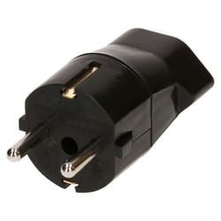 Max Hauri AG 169237 adattatore per presa di corrente Tipo F T23 Nero