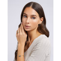 GUESS JUBE02147JW orecchino Orecchini a perno Metallo Nero