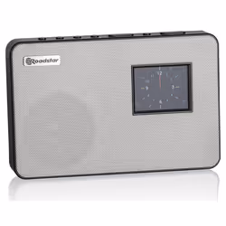 Roadstar HRA-590D+/SL, Orologio, Analogico e digitale, DAB+, FM, Sintonizzazione automatica, 2 W, TFT
