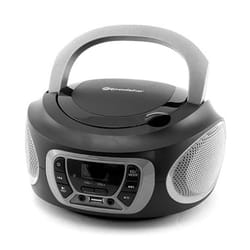 Roadstar CDR-365U/SL lettore CD Lettore CD portatile Nero, Argento