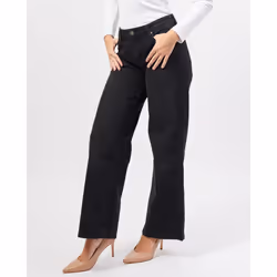 Jeans Bootcut Guess Jeans G11 gamba ampia donna Nero - 31 - Vista aggiuntiva 2