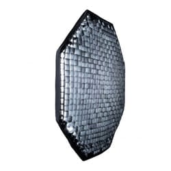 Elinchrom 26778 riflettore per studio fotografico Ottagonale Nero, Argento