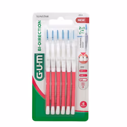 Gum Bi-Direction Scovolini Punta Fine 2614 sono progettati per una pulizia interdentale efficace e delicata. Grazie alla punt ...