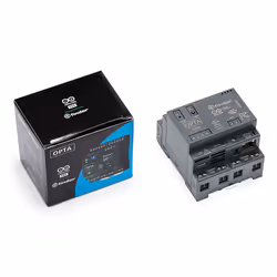 Arduino Opta WiFi Collegamento ethernet LAN Porta USB Nero