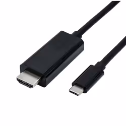 ROLINE 11045843, 5 m, USB tipo-C, HDMI tipo A (Standard), Maschio, Maschio, Dritto