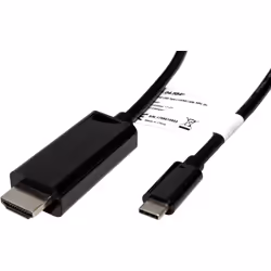 ROLINE 11045843 5 m USB tipo-C HDMI tipo A (Standard) Nero - Vista aggiuntiva 4