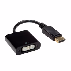 VALUE 12.99.3137 cavo e adattatore video 0,15 m DisplayPort DVI-D Nero - Vista aggiuntiva 3