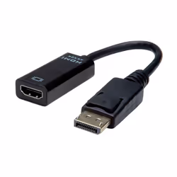 VALUE 12.99.3139 cavo e adattatore video 0,15 m DisplayPort HDMI tipo A (Standard) Nero