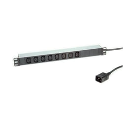 ROLINE 19.07.1627 prolunghe e multiple 2 m 8 presa(e) AC Interno Alluminio