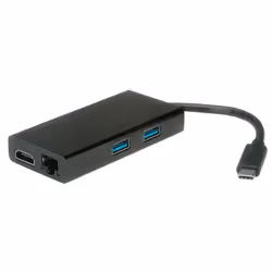 ITB ROS3251, USB 3.2 Gen 1 (3.1 Gen 1) Type-C, Nero, MicroSD (TransFlash), SD, HDMI, RJ-45, USB 3.2 Gen 1 (3.1 Gen 1) Type-A