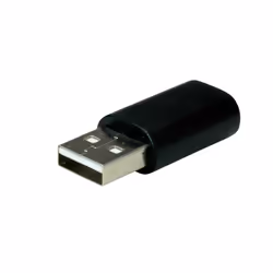 VALUE 12.99.2995 adattatore per inversione del genere dei cavi USB Type-A USB tipo-C Nero