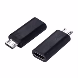 VALUE 12.99.3192 adattatore per inversione del genere dei cavi Micro-USB B USB-C Nero - Vista aggiuntiva 2