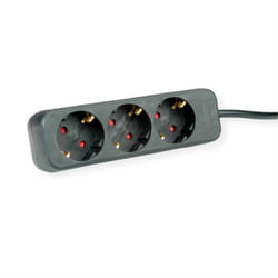 ROLINE 19.07.1067 prolunghe e multiple 3 m 3 presa(e) AC Interno Nero