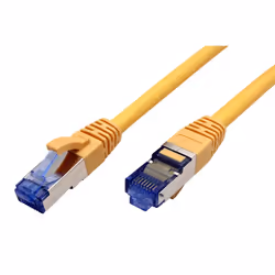 VALUE 21.99.1934 cavo di rete Giallo 0,3 m Cat6a S/FTP (S-STP)