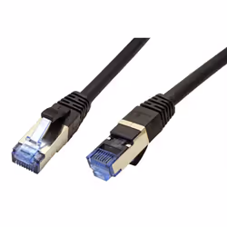 VALUE 21.99.1964 cavo di rete Nero 0,3 m Cat6a S/FTP (S-STP)