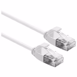 ROLINE 21.15.0979, 0,3 m, Cat6a, U/UTP (UTP), RJ-45, RJ-45, Bianco