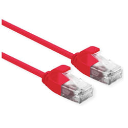 ROLINE 21.15.3912 cavo di rete Rosso 0,5 m Cat6a U/UTP (UTP)