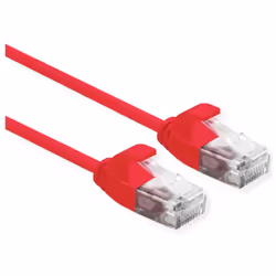 ROLINE 21.15.3914, 1,5 m, Cat6a, U/UTP (UTP), RJ-45, RJ-45, Rosso