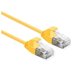 ROLINE 21.15.3920 cavo di rete Giallo 0,15 m Cat6a U/UTP (UTP)