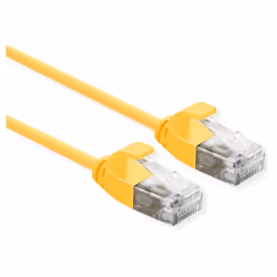 ROLINE 21.15.3923, 1 m, Cat6a, U/UTP (UTP), RJ-45, RJ-45, Giallo