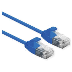 ROLINE 21.15.3941 cavo di rete Blu 0,3 m Cat6a U/UTP (UTP)