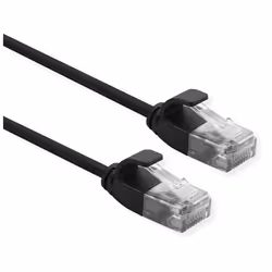 ROLINE 21.15.3951, 0,3 m, Cat6a, U/UTP (UTP), RJ-45, RJ-45, Nero