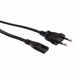 VALUE 19992089, 1 m, CEE7/16, IEC 320, 250 V, 2.5 A