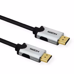 VALUE 11.99.5942, 2 m, HDMI tipo A (Standard), HDMI tipo A (Standard), Compatibilità 3D, Nero