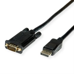 VALUE 11.99.5804 cavo DisplayPort 5 m VGA (D-Sub) Nero