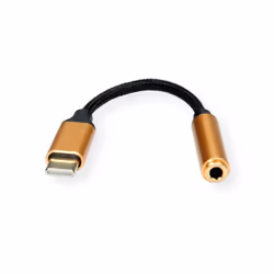 ROLINE 12.03.3223 cavo per cellulare Nero, Oro 0,13 m USB C 3.5mm - Vista aggiuntiva 4
