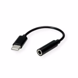 VALUE 12.99.3214 cavo audio 0,13 m 3.5mm USB Nero - Vista aggiuntiva 3