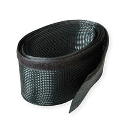 ROLINE 19.08.3161 fascetta Fascetta con gancio e anello PVC Nero