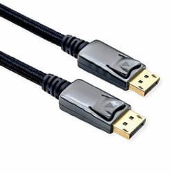 ROLINE 11.04.5866 cavo DisplayPort 1 m Nero, Argento