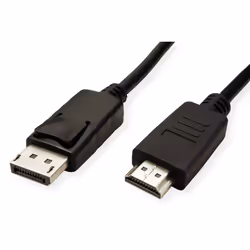 ROLINE 11445781 2 m DisplayPort HDMI Nero