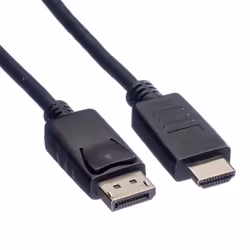 ROLINE 11445781 2 m DisplayPort HDMI Nero
