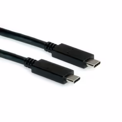 Secomp 11.44.9052 cavo USB USB 3.2 Gen 2 (3.1 Gen 2) 0,5 m USB C Nero