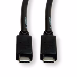 Secomp 11.44.9052 cavo USB USB 3.2 Gen 2 (3.1 Gen 2) 0,5 m USB C Nero