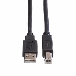 Secomp 11.44.8808 cavo USB USB 2.0 0,8 m USB A USB B Nero