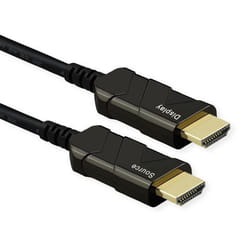 ROLINE 14.01.3484 cavo HDMI 15 m HDMI tipo A (Standard) Nero