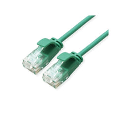 ROLINE GREEN 21.44.3937 cavo di rete Verde 5 m Cat6a U/UTP (UTP)