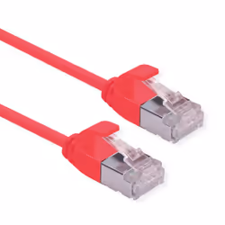 ROLINE GREEN 21.44.3310, 0,15 m, Cat6a, U/FTP (STP), RJ-45, RJ-45, Rosso