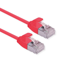 ROLINE GREEN 21.44.3310 cavo di rete Rosso 0,15 m Cat6a U/FTP (STP)