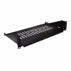 VALUE 26.99.0405, Mensola per scaffale, Nero, 10 kg, 2U, 48,3 cm (19"), 485 mm