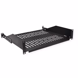 VALUE 26.99.0407, Mensola per scaffale, Nero, 25 kg, 2U, 48,3 cm (19"), 485 mm