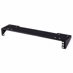 VALUE 26.99.0410, Staffa di supporto, Nero, 10 kg, 1U, Rettangolare, 48,3 cm (19")