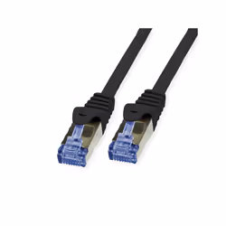 VALUE 21.99.0720, 20 m, Cat6a, S/FTP (S-STP), RJ-45, RJ-45, Nero
